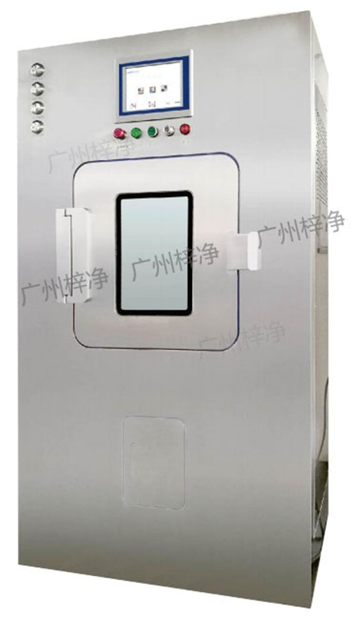 VHP滅菌傳遞窗采用專門的滅菌介質(zhì)給予系統(tǒng)使過氧化氫等離子體更均勻，達(dá)到滅菌效果。