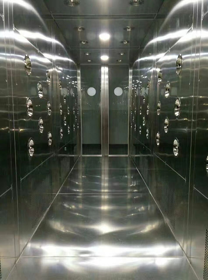 檢查風(fēng)淋室風(fēng)機是否正常工作，是否有異物堵塞。