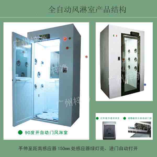 全自動風(fēng)淋室使用指導(dǎo)書及主板面膜示意圖說明